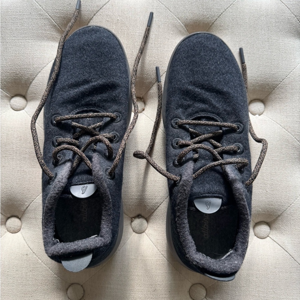 Allbirds Charcoal 100% Merino Wool Mizzle Runners